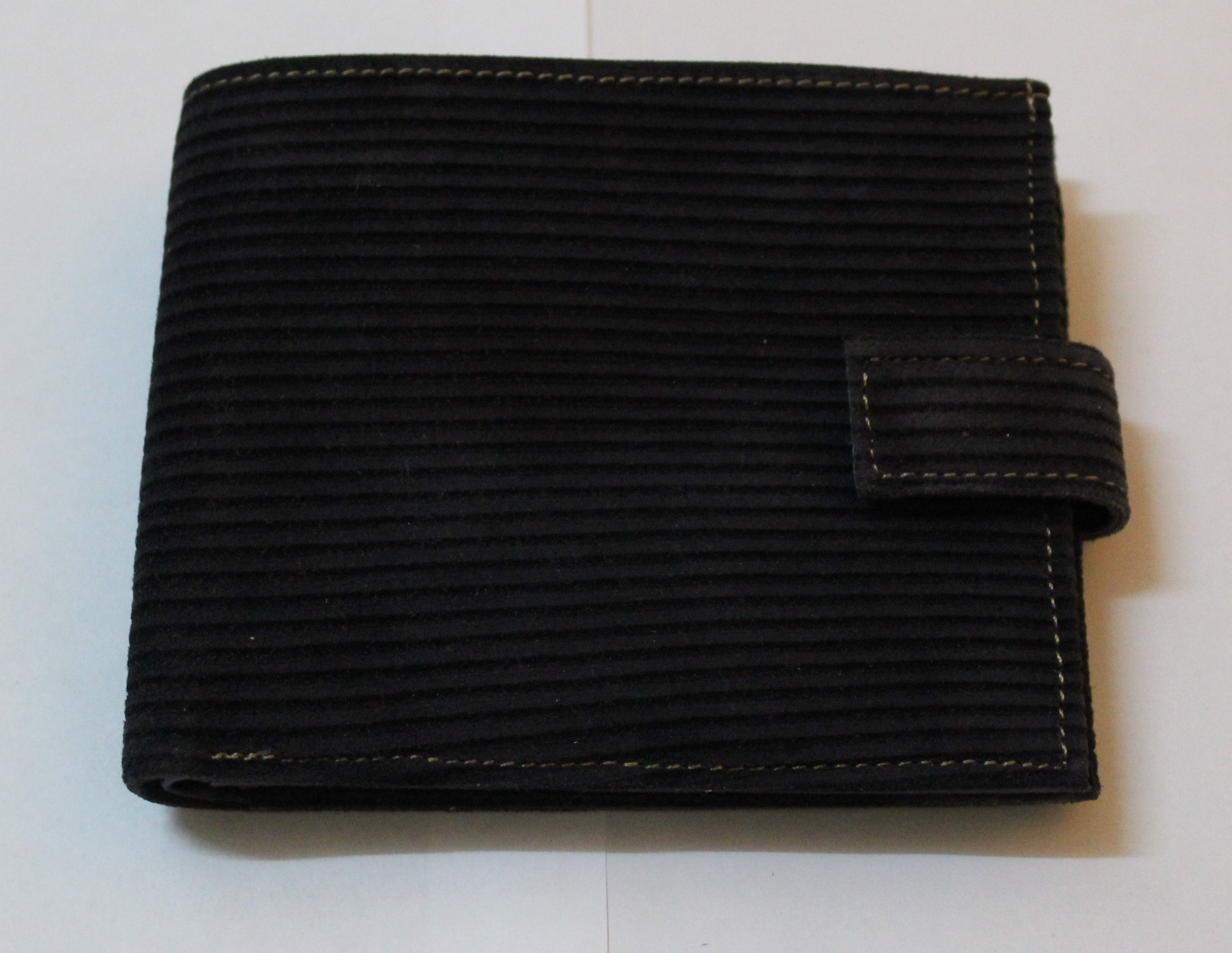 NT Black Genuine Leather Wallet