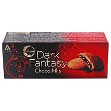 Sunfeast Dark Fantasy Biscuit-Choco Fills,75g Pack