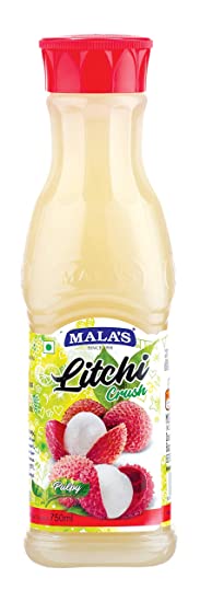 Mala's Litchi Crush,750ml